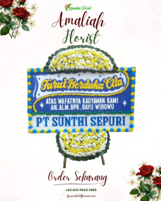 Papan Bunga Duka di Sidodadi