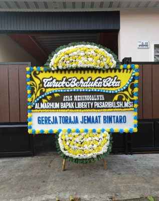 Papan Bunga Duka di Sidodadi