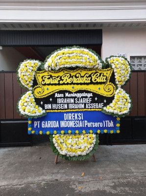 Papan Bunga Duka di Sidodadi
