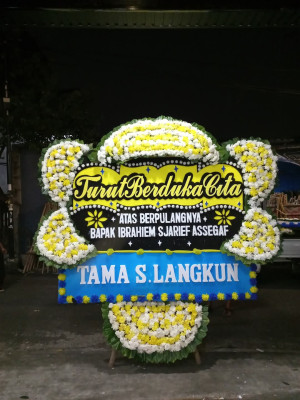 Papan Bunga Duka di Sidodadi