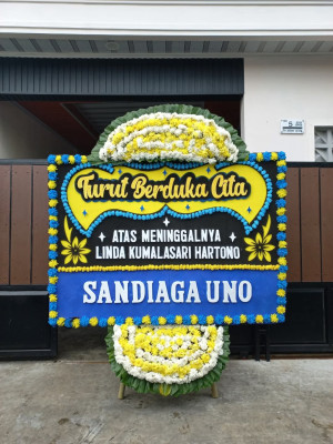 Papan Bunga Duka di Sidodadi